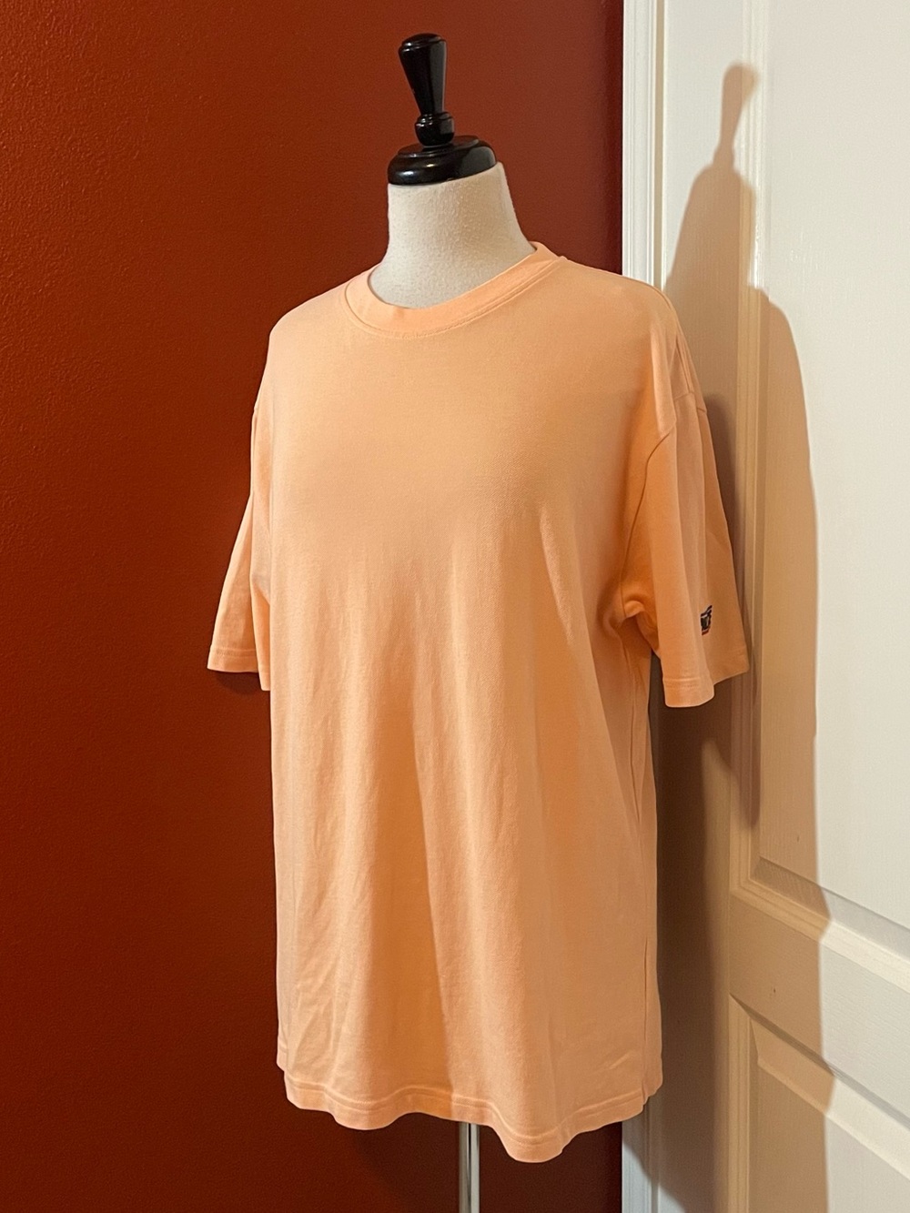 Palace Skateboards Men’s Basically A Pique‎ 100% Cotton Peach Classic Polo